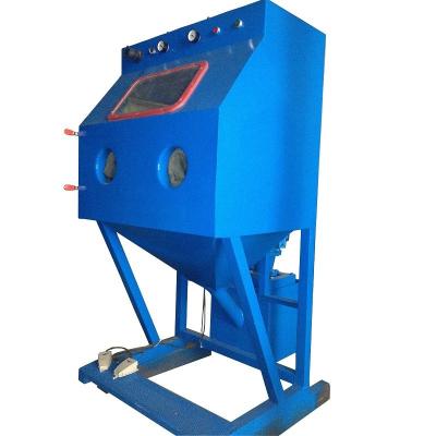 China Surface Treatment Stainless Steel Dustless Water Wet Sand Blasting Device For Steel Parts for sale