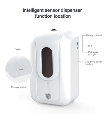 Chine Battery Dispensador De Jabon touchless Intelligent Sensor Foam Automatic Hand Soap Dispenser à vendre