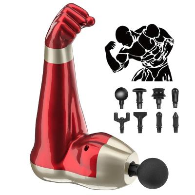 China 2022 Amazon dropshipping custom deep tissue phoenix 24V 8 heads 20 speed muscle Arm massage gun zu verkaufen