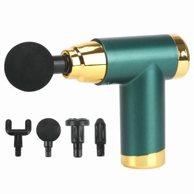 China 2022 heat body deep tissue hand held mini massage gun dropshipping percussion 20 speed muscle massage gun zu verkaufen