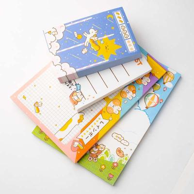 China Kawaii Self Adhesive Sticky Make Your Own To Do List Notes Notepad Eco-Friendly Note Set High Quality Note Paper Sticky Note for sale