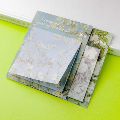 China Self-adhesive notepad custom eco-friendly set note paper to do list notepad kawaii sticky notes for sale