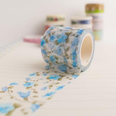 China Waterproof Washi Tape Custom Printing Cute DIY Aluminum Washi Tape Stationery Sticker Handmade Decorative Cheap Price for sale