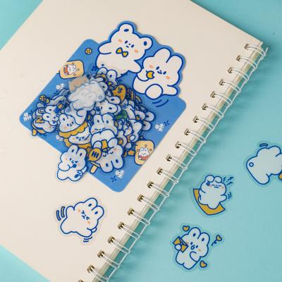 China Low MOQ waterproof top quality die cut sticker PVC/paper UV proof and die-cut brand waterproof sticker self-adhensive sticker for sale