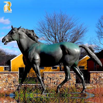 China Large Large Life Size Sculpture Horse Statue Bronze Sculpture In Europe For Sale for sale