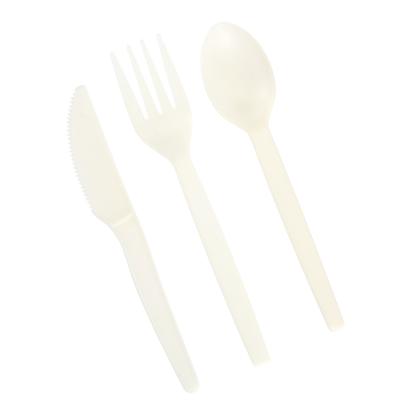 China Free Sample of PSM Individually Wrapped Forks Customized Spoons Disposable Cutlery Set for sale