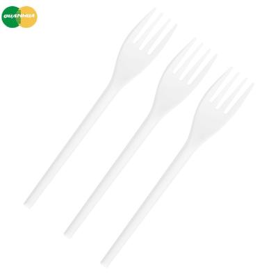 China BPI Disposable Standard Cornstarch Compostable Disposable Biodegradable Cutlery for sale