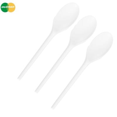 China Suyuan Disposable Hot Sale BPI Cutlery ECO Disposable Cutlery Set Disposable Spoon for sale