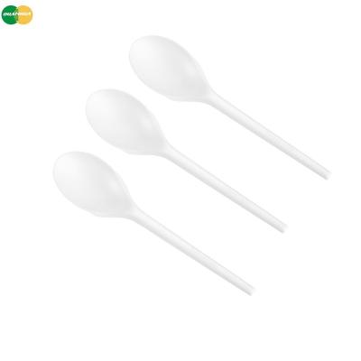 China CPLA Suyuan Disposable Food Grade Biodegradable Spoon Cutlery Set for sale