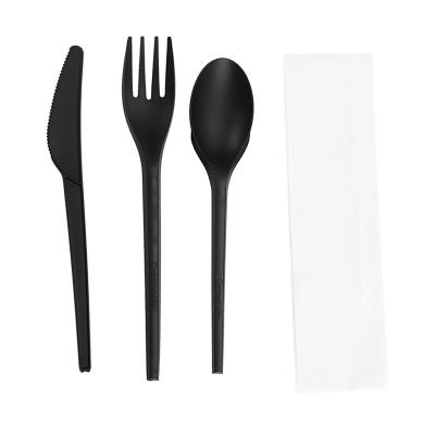 China 6.5 Inch CPLA Material Disposable Eco Friendly Biodegradable Eco Friendly Tableware For Fast Food Portable Disposable Compostable for sale