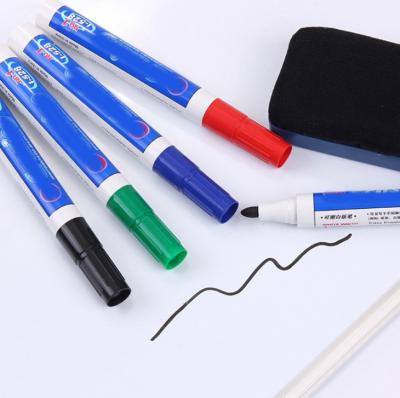 China Promotional High Quality School Expo 2mm Large 3mm Non-Toxic Cheap Marker Pens Set For Writing On Glass And Whiteboard for sale