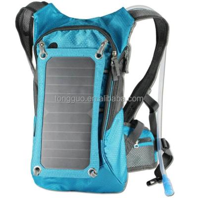 China Canvas Solar Backpack hot selling waterproof  laptop solar backpack usb rechargeable  charger energy smartmen sport women's backpacks for sale