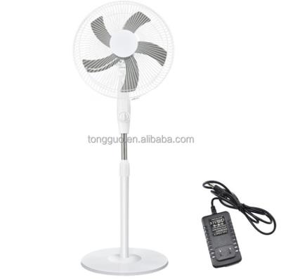 China 18650 Lithium battery 12000mah Solar Fan with solar panel solar powered fan electric fairy rechargeable rechargeable ceiling outdoor for sale