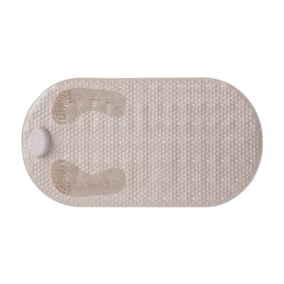 China Sustainable Multifunctional Foot Massage Exfoliating Brush Super Anti Slip Machine Safety Shower Washable Antibacterial Bath Mat for sale