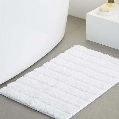 China Amazon Ebay Microfiber Rug Bath Shower Floor Viable Hot Selling Extra Soft Absorbent Flocking Mat For Bedroom Living Room for sale