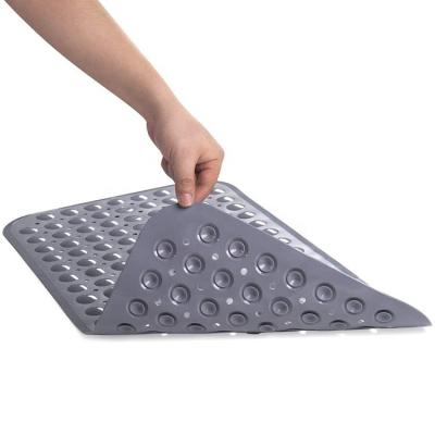 China Wholesale Cheap Viable Modern Simple Modern High Quality Durable Anti-Slip Bathtub Shower Mats PVC For Bathroom Toilet Floor for sale