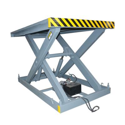 中国 3000Kg Loading Hydraulic Stationary Scissor Lift Table For Cargo Transfer 販売のため