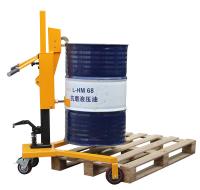 China Laden 450Kg elte hydraulischer Gabelstapler-Trommel-Heber, Trommel-anhebende Laufkatze rad zu verkaufen