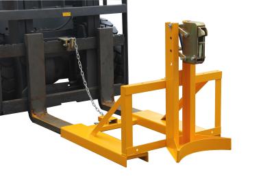 China drum lifter forklift attachment , vertical drum lifter for machine maintenance for sale