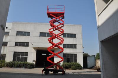 China 450Kg Load Hydraulic Mobile Scissor Lift for sale