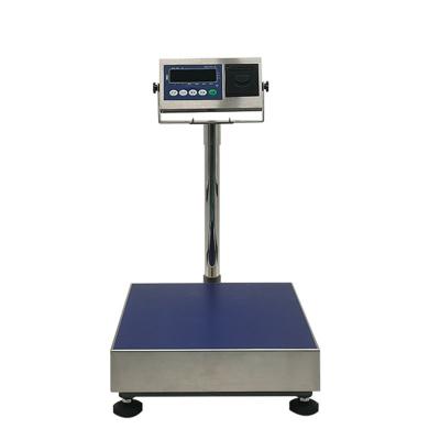 China Hot Sale Strong And Durable Anti Static Optional Alarm Light Printing Bench Scale TCS-A1JP-300 for sale