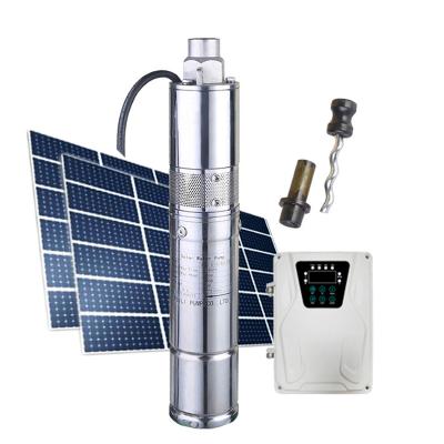 China on sale 12v family homes solar pump custom wholesale high quality 180w 3 inch electric water CE solar 24v deep well pump 3 years DC24V 140w for sale