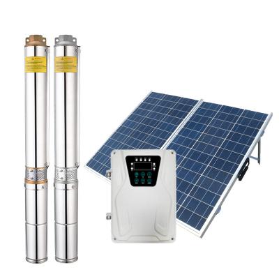 China China 1500w 96v stainless steel high flow family homes solar pump for sale for sale