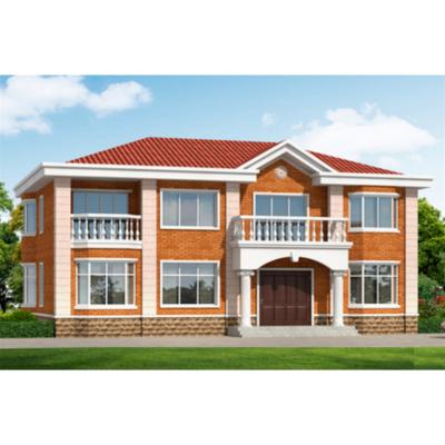 China Modern Light Gauge Prefab Steel Building Villa Prefab House Luxury Apartment for sale