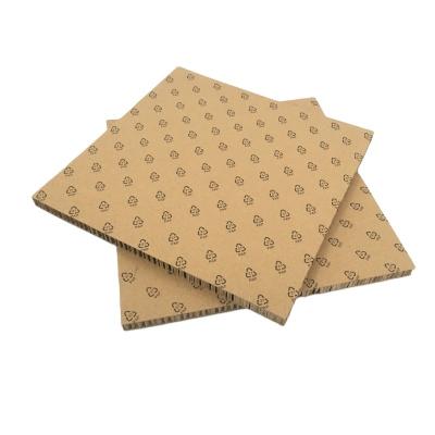 China Moisture Proof SYT Customized Packing panels Kraft Honeycomb Paper Core Cardboard for sale