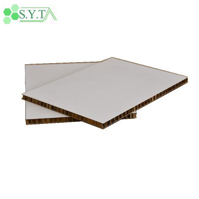 China Recycled Materials White and Brown Color Customized Printing Factory Directly Manufacturer Paper Honeycomb Panel Honeycomb Paper Cardboard for sale