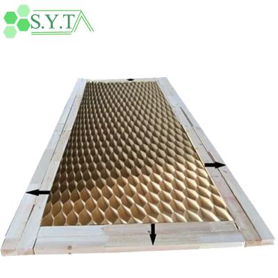 China Waterproof High strength Directly Manufacturer buffer protection be used to door filling Honeycomb Paper Core for sale