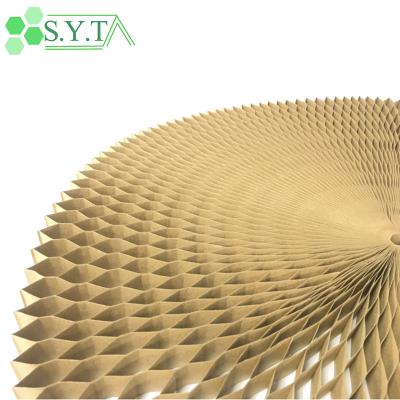 China Waterproof High Strength Veneered Flush for Internal Door Inside Void Filling Honeycomb Paper Core for sale