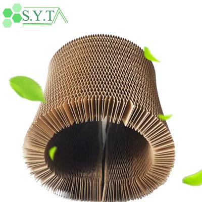 China Recycled Materials S.Y.T Eco-friendly High Strength Brown Door Filling Sound Reduction Honeycomb Paper Core for sale