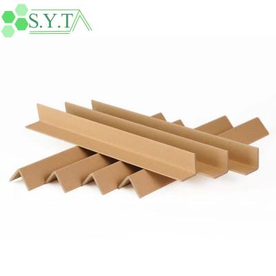 China Protection Cargoes Factory custom shape box angle carton edge paper protector Paper Corner Protector for sale