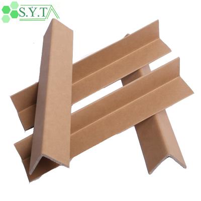 China Protection Cargoes High Strength and Recyclable Cardboard Corner Protectors L-shape Box Cardboard Corner Protectors L-shape Box for sale