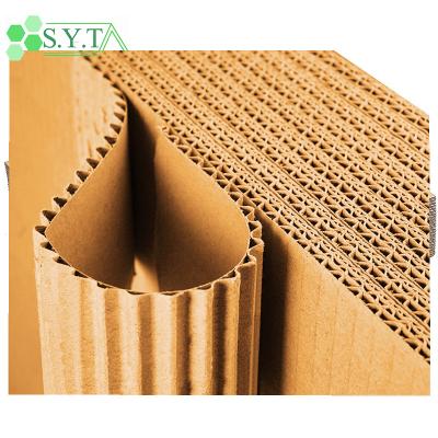 China Recycled Materials High Strength Trade Assurance E F Flute Sheets for Transporatition Packing Protection Corrugated Paper Cardboard for sale