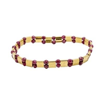 China New Product Eco-friend Innovative Tila Beasd Decoration Special Color For Bracelet Jewelry Making for sale