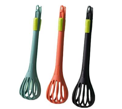 China Viable Beaters for Cooking, Forreen 3 Pack Egg Beater Plastic Multifunctional Heat Resistant Hand Non-Slip Food Tongs for sale