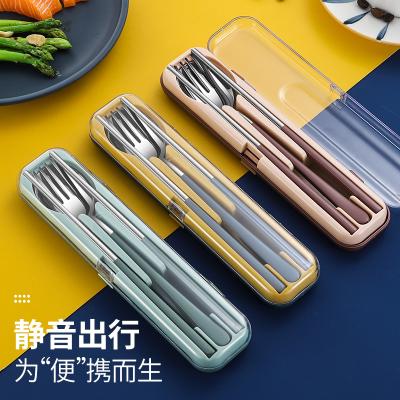 China Sustainable Outdoor Portable Flatware Set 18/10 Stainless Steel Flatware for sale