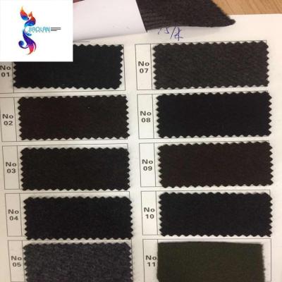 China High Quality Anti Pill Polyester Tweed Knitted Dyed Stock Fabric for sale