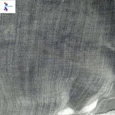 China China Fusible Textile Supplier Cheap Stock Lots Mixed Dyed Denim Fabric For Jeans for sale