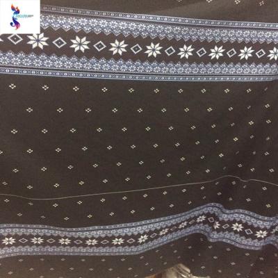 China Good Selling Design Hot Fusible Polyester Cotton French Terry Print Stock Fabric for sale