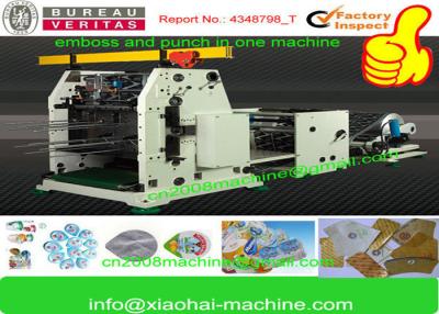 China Aluminum Foil Lid Die Cutting Machines , Punching Machine for Yogurt / Noodles for sale