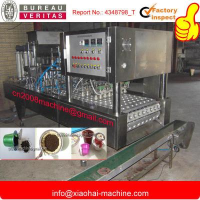 China linear type Auto Chocolate Lavazza Coffee Capsule Filling Machine GL Series for sale