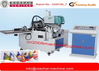 China CE Paper Ice Cream Cone Sleeve Making Machine 380v 50hz or 220V 60HZ Customized for sale