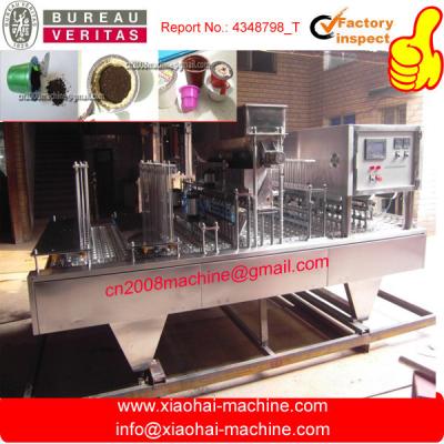 China Tipo linear relleno de la cápsula del café del cacao/máquina 380V 220V 50hz del lacre en venta