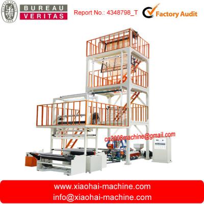 China Double Layers Co - extrusion Rotary Head Film Blowing Machine 600 - 1200 MM for sale