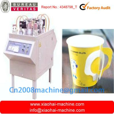 China Semi - automatic Handle Fixing ​Paper Cup Making Machine Single Phase for sale