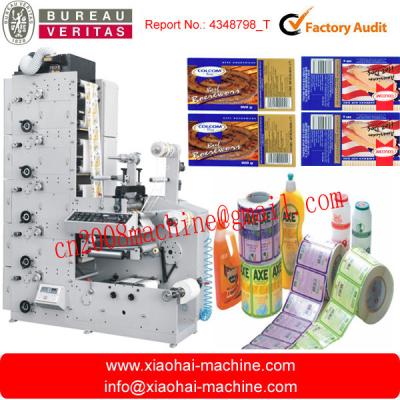 China ZBS-Flexographic Reeks/de Drukmachine van Etiketflexo met de Cilinder van Creamic Anilox Te koop