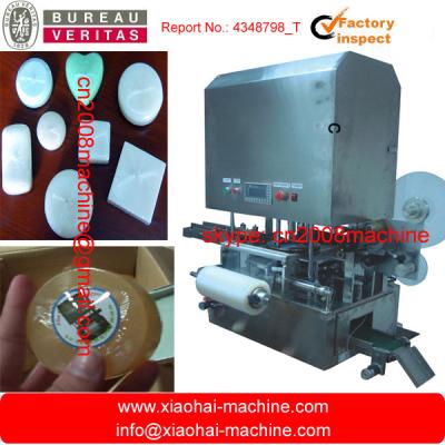 China Stretch Film Hotel hand Wash Soap Wrapping Machine For Round Soap for sale